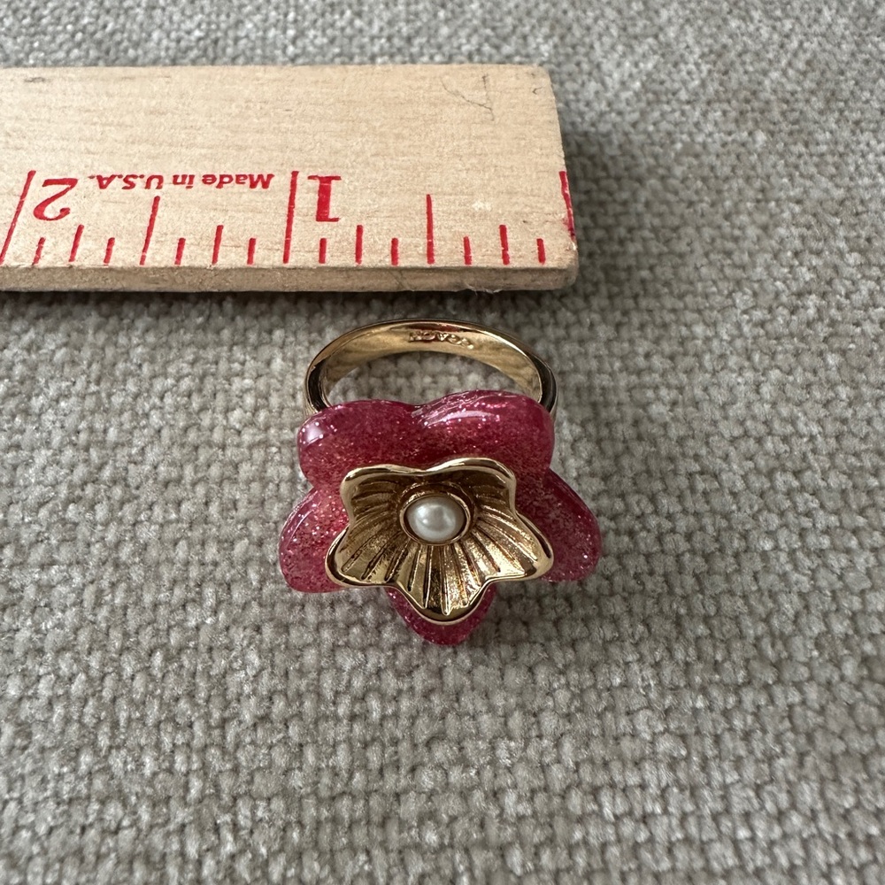 Coach flower ring - Picture 4 of 4